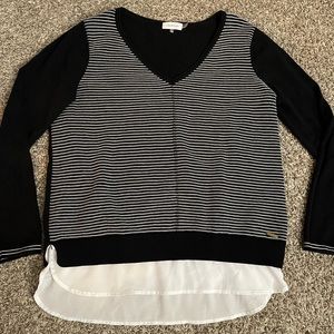 Beautiful Blouse Calvin Klein Black and White